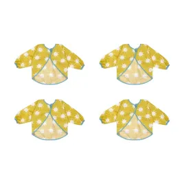 4-szt-sliniak-kladdig-zolty-bialy-z-dlugimi-rekawami-dla-dzieci