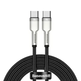 przewod-kabel-usb-c-usb-c-cafule-metal-data-power-delivery-100w-2m-czarny