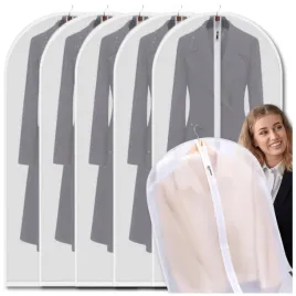 pokrowiec-na-odziez-ubrania-plaszcz-5szt-etui-bialy-organizer-wodoodporny