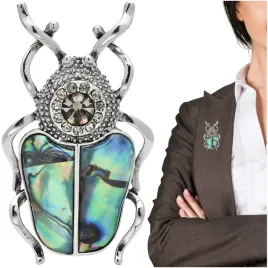 elegancka-broszka-skarabeusz-zuk-z-masa-perlowa-z-cyrkoniami-pin-srebrna