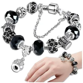 bransoletka-srebrna-modulowa-czarne-charms-na-prezent-z-cyrkoniami-damska