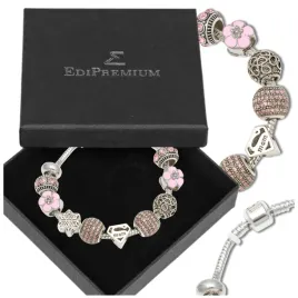 bransoletka-modulowa-charms-beads-srebrna-damska-komplet-zawieszki-rozowa