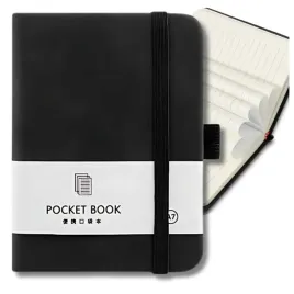 czarny-kieszonkowy-mini-notes-planer-notatnik-zeszyt-linie-a7-100-kartek