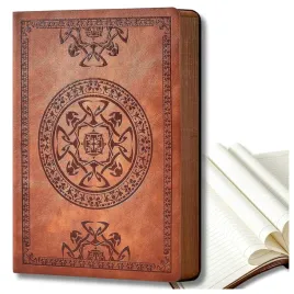 brazowy-notes-planer-notatnik-z-okladka-eko-skora-a6-na-prezent-144-kartek