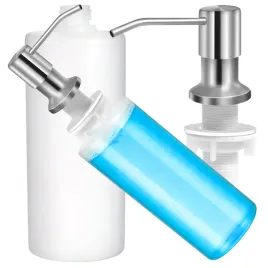 dozownik-plynu-do-naczyn-mydla-srebrny-do-zlewu-kuchennego-pojemnik-350ml