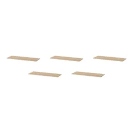5-szt-polka-komplement-dab-bejcowany-bialy-100x35-cm