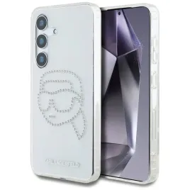 karl-lagerfeld-rhinestones-karl-head-logo-etui-samsung-galaxy-s25-przezroczysty