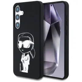 karl-lagerfeld-silicone-graffiti-ikonik-printed-logo-magsafe-etui-samsung-galaxy-s25-czarny