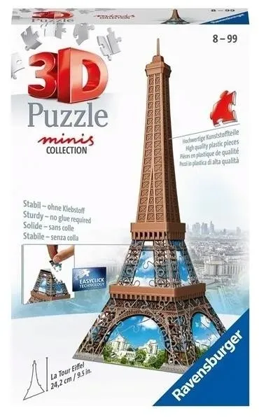 puzzle-3d-54-mini-budynki-wieza-eiffel-stan-nowy