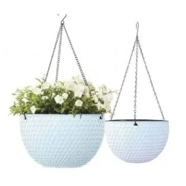 ecarla-doniczka-na-kwiaty-wiszaca-biala-plaster-miodu-26cm-ros10b