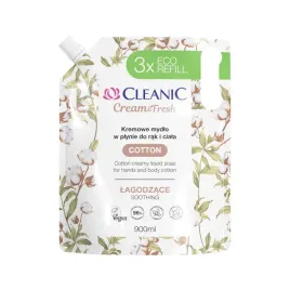 cleanic-cream-and-fresh-kremowe-mydlo-do-rak-i-ciala-cotton-lagodzace-900-m