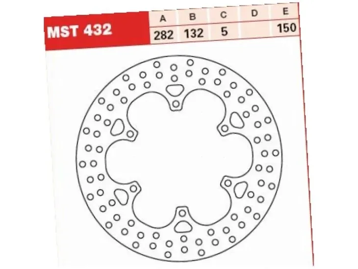 tarcze-przod-trw-mst432-stan-nowy