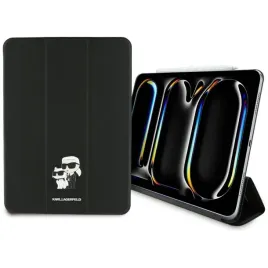 karl-lagerfeld-book-cover-saffiano-magnetic-karl-and-choupette-etui-ipad-pro-11-m4-2024-czarny