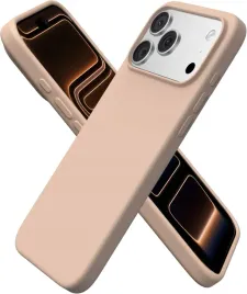 ornarto-antyposlizgowe-etui-silikonowe-do-iphone-17-pro-max-bezowe