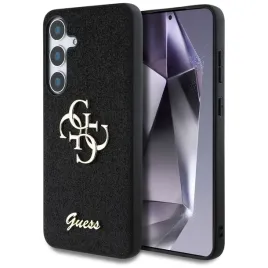 guess-fixed-glitter-big-4g-metal-logo-etui-do-samsung-galaxy-s25-czarny