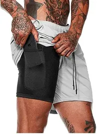 spodenki-meskie-hanerdun-jasnoszare-sportowe-xxxl