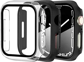 2x-etui-na-zegarek-do-apple-watch-series-7-41mm-czarne-i-przezroczyste