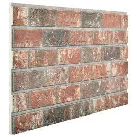 panele-scienne-10-szt-ciemny-braz-i-szary-100-x-50-cm