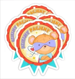 medal-papierowy-dzielny-pacjent-super-mis-4szt