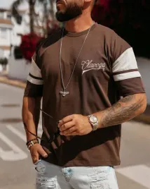 t-shirt-meski-olavoga-valdorin-brazowy
