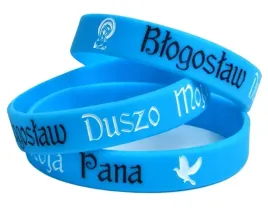 opaska-silikonowa-blogoslaw-duszo-moja-pana-turkusowa-180-mm