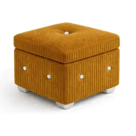 pufa-ze-schowkiem-glamour-40x40-tapicerowana-skrzynia-otwierana-musztardowy