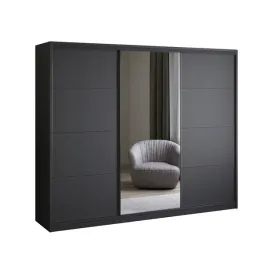 szafa-przesuwna-z-lustrem-250-cm-czarna-garderoba-szuflady-primo-iii