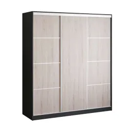 szafa-przesuwna-180-cm-czarna-dab-sonoma-garderoba-szuflady-drazek-primo-ii