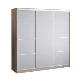 szafa-przesuwna-200-cm-dab-sonoma-biala-garderoba-szuflady-drazek-primo-ii