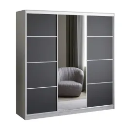szafa-przesuwna-z-lustrem-200-cm-biala-czarna-garderoba-szuflady-primo-ii