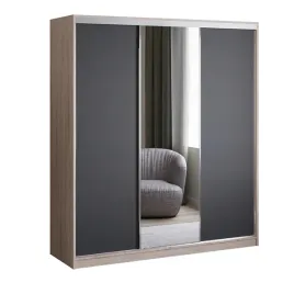 szafa-przesuwna-z-lustrem-180-cm-dab-sonoma-czarna-garderoba-primo-i