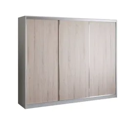 szafa-przesuwna-250-cm-biala-dab-sonoma-garderoba-szuflady-drazek-primo-i