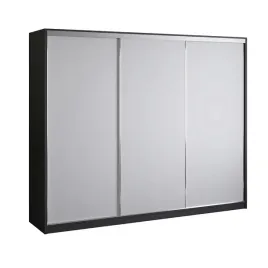 szafa-przesuwna-250-cm-czarna-biala-garderoba-szuflady-drazek-primo-i