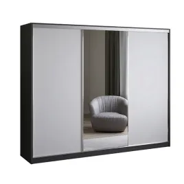 szafa-przesuwna-z-lustrem-250-cm-czarna-biala-garderoba-szuflady-primo-i