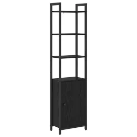 szafka-na-ksiazki-czarny-dab-40-x-24-x-161-cm