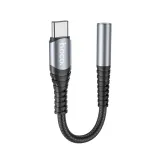 adapter-aux-jack-35-mm-do-usb-c-hoco-ls33-szary
