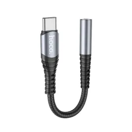 adapter-aux-jack-35-mm-do-usb-c-hoco-ls33-szary