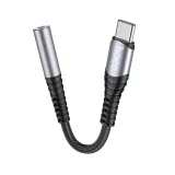 adapter-aux-jack-35-mm-do-usb-c-hoco-ls33-szary-marka-hoco