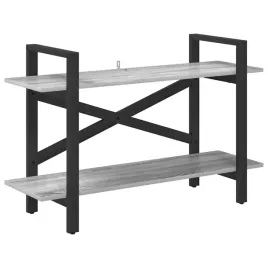 polka-na-ksiazki-szary-sonoma-100-x-335-x-64-cm