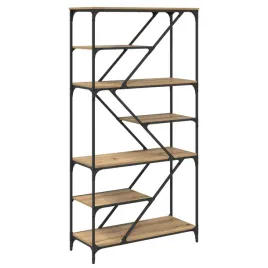 polka-na-ksiazki-dab-rzemieslniczy-91-x-36-x-176-cm