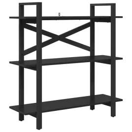 polka-na-ksiazki-czarny-dab-100-x-335-x-102-cm