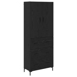 wolnostojacy-regal-z-czarnego-debu-z-polkami-i-szuflada-180-cm