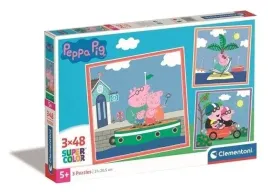 puzzle-3x48-super-kolor-peppa-pig