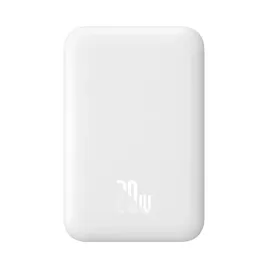 powerbank-magnetyczny-6000mah-20w-airpow-z-kablem-baseus-simple-usb-c-usb-c-30cm-bialy
