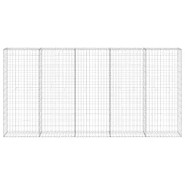 vidaxl-sciana-gabionowa-z-pokrywami-galwanizowana-stal-300x30x150-cm