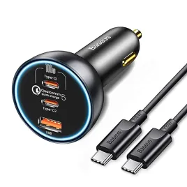 ladowarka-samochodowa-z-technologia-qualcomm-quick-charge-5-usb-c-usb-a-160w-szara