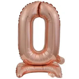 balon-foliowy-mini-cyfra-0-na-stojaku-rozowe-zloto
