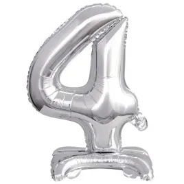balon-foliowy-mini-cyfra-4-na-stojaku-srebrna