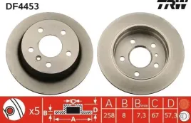 tarcza-ham-db-t-w169-b-klasa-trw-df4453