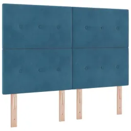 wezglowie-led-z-paskami-led-niebieski-160-cm-aksamit